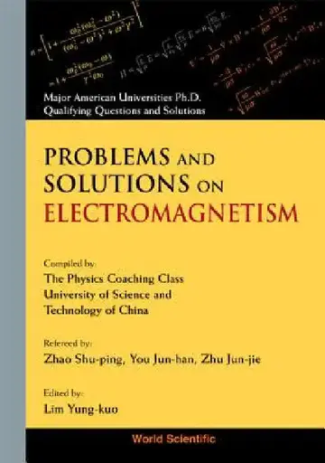 Cover of Prob & Soln on Electromagnetism