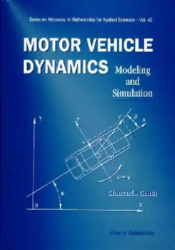 Cover of Motor Vehicle Dynamics