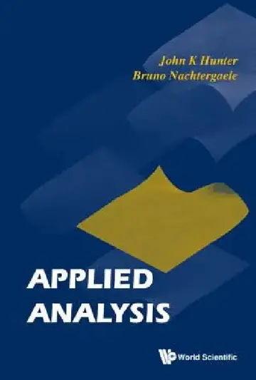 Cover of Applied Analysis