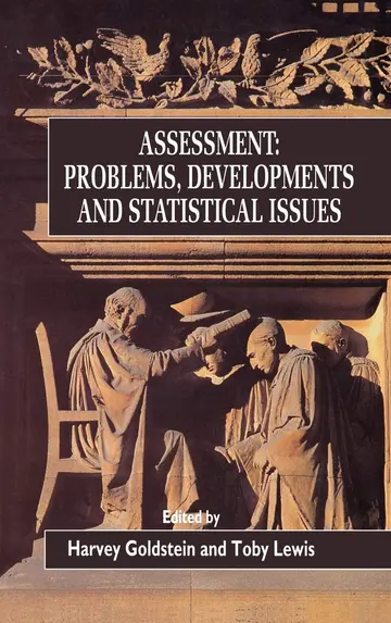 Cover of Assessment - Problems, Developments & Statistical Issues