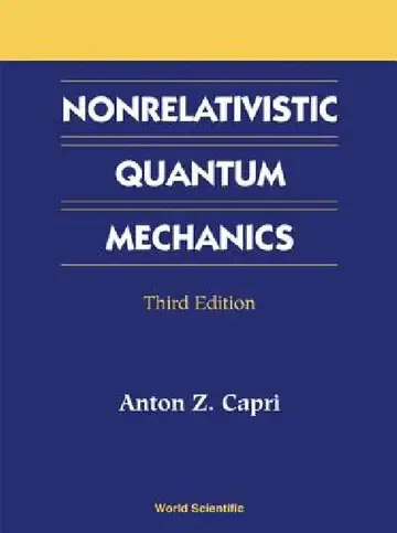 Cover of Nonrelativistic Quantum Mechanics (3ed)