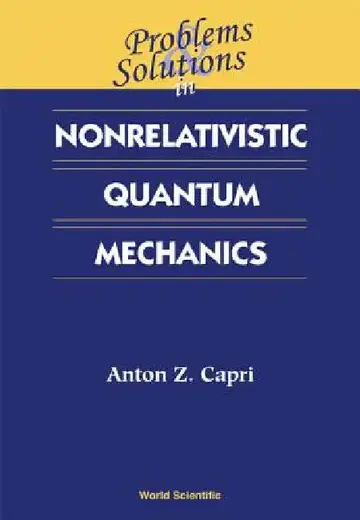Cover of Prob & Soln in Nonrelat Quant Mechanics