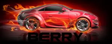 Cover of Personalised Coffee MUG - Sports Car Design - Berry
