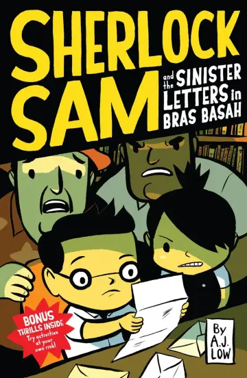 Cover of Sherlock Sam & the Sinister Letters in Bras Basah