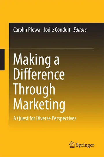 Cover of Making a Difference Through Marketing