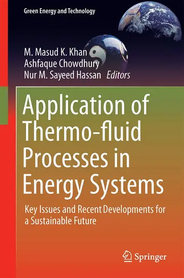 Cover of Application of Thermo-fluid Processes in Energy Systems