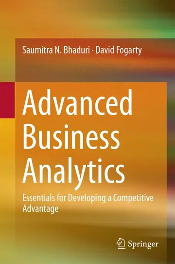 Cover of Advanced Business Analytics