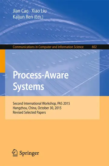 Cover of Process-Aware Systems