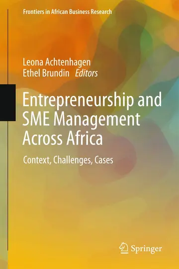 Cover of Entrepreneurship and SME Management Across Africa