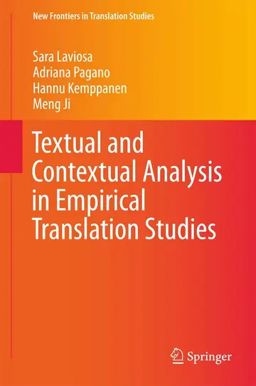 Cover of Textual and Contextual Analysis in Empirical Translation Studies