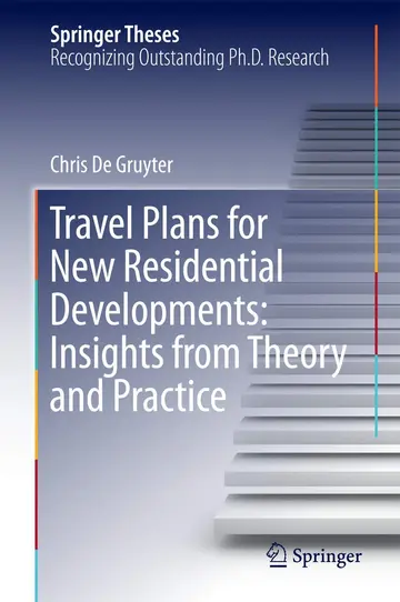 Cover of Travel Plans for New Residential Developments