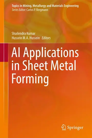 Cover of AI Applications in Sheet Metal Forming