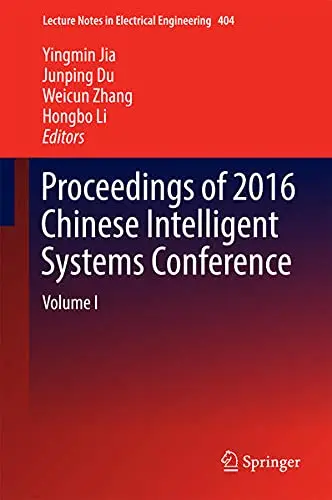 Cover of Proceedings of 2016 Chinese Intelligent Systems Conference