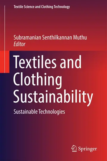 Cover of Textiles and Clothing Sustainability