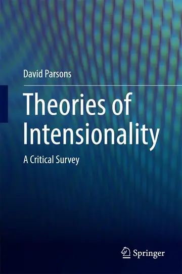 Cover of Theories of Intensionality