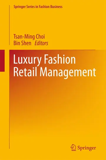 Cover of Luxury Fashion Retail Management