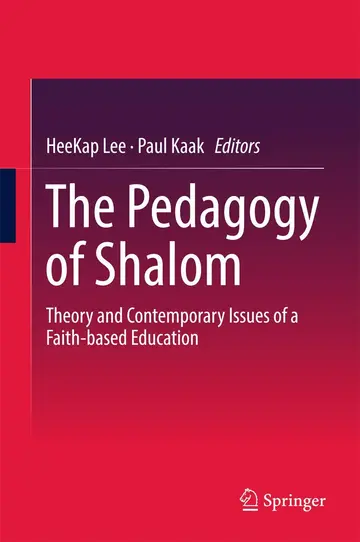 Cover of The Pedagogy of Shalom