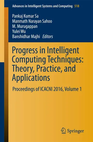 Cover of Progress in Intelligent Computing Techniques