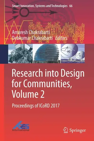 Cover of Research into Design for Communities
