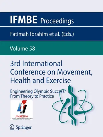 Cover of 3rd International Conference on Movement, Health and Exercise