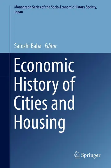 Cover of Economic History of Cities and Housing