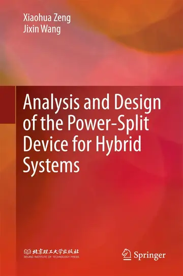 Cover of Analysis and Design of the Power-Split Device for Hybrid Systems