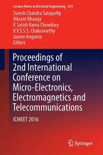 Cover of Proceedings of 2nd International Conference on Micro-Electronics, Electromagnetics and Telecommunications
