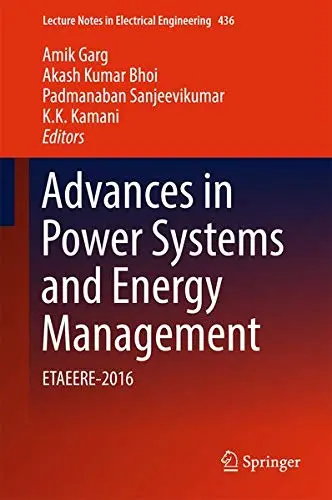Cover of Advances in Power Systems and Energy Management