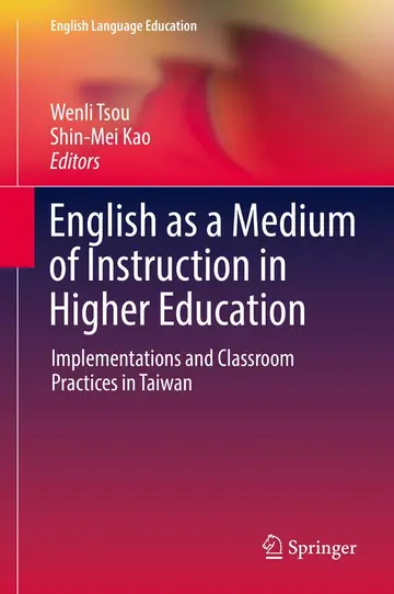 Cover of English as a Medium of Instruction in Higher Education