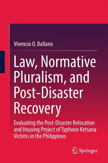 Cover of Law, Normative Pluralism, and Post-Disaster Recovery