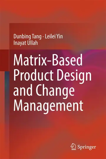 Cover of Matrix-based Product Design and Change Management