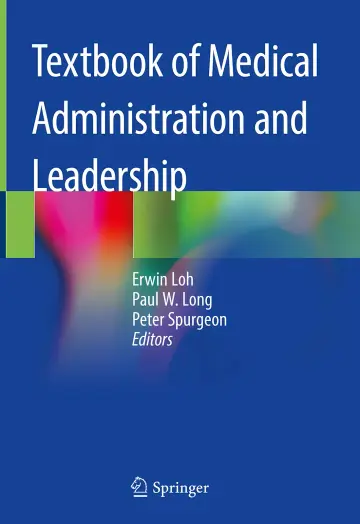 Cover of Textbook of Medical Administration and Leadership
