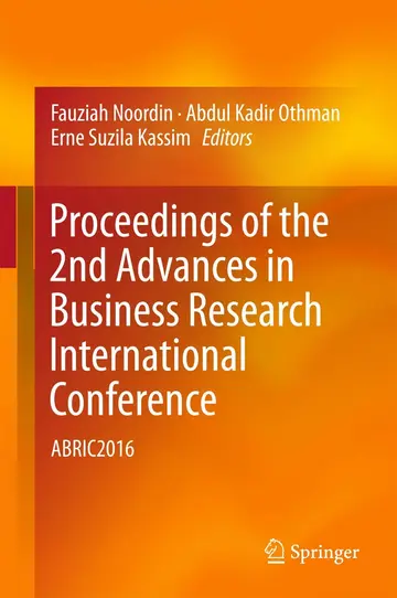 Cover of Proceedings of the 2nd Advances in Business Research International Conference