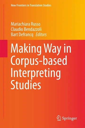Cover of Making Way in Corpus-based Interpreting Studies
