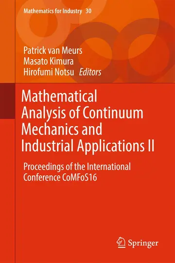 Cover of Mathematical Analysis of Continuum Mechanics and Industrial Applications II