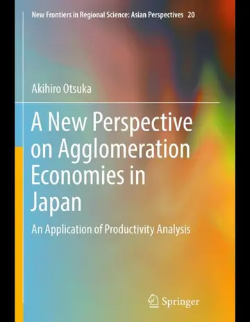 Cover of A New Perspective on Agglomeration Economies in Japan