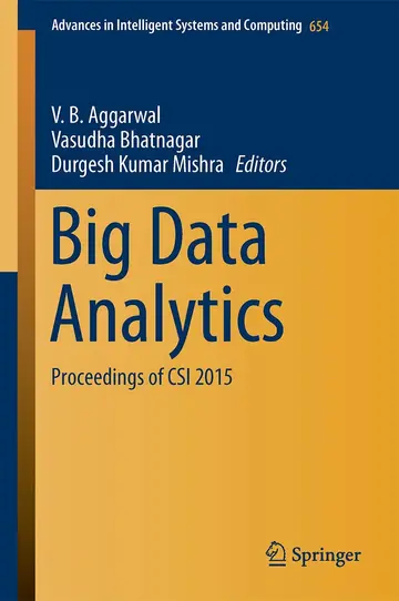 Cover of Big Data Analytics