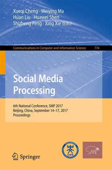 Cover of Social Media Processing