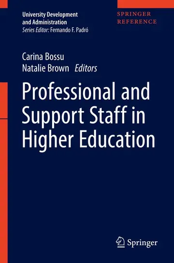 Cover of Professional and Support Staff in Higher Education