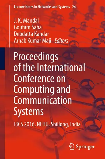 Cover of Proceedings of the International Conference on Computing and Communication Systems