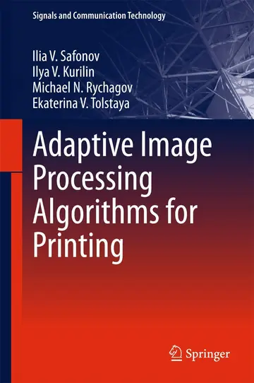 Cover of Adaptive Image Processing Algorithms for Printing