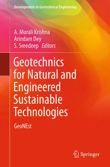 Cover of Geotechnics for Natural and Engineered Sustainable Technologies