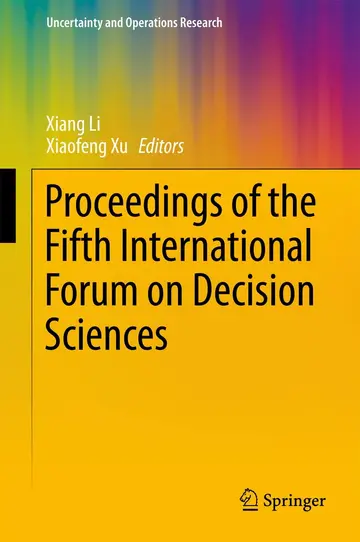 Cover of Proceedings of the Fifth International Forum on Decision Sciences