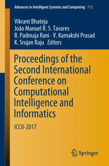 Cover of Proceedings of the Second International Conference on Computational Intelligence and Informatics