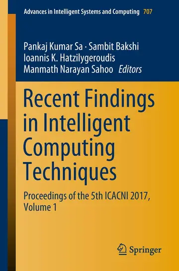 Cover of Recent Findings in Intelligent Computing Techniques
