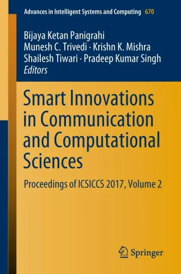 Cover of Smart Innovations in Communication and Computational Sciences