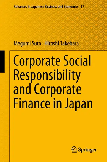 Cover of Corporate Social Responsibility and Corporate Finance in Japan