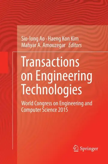 Cover of Transactions on Engineering Technologies