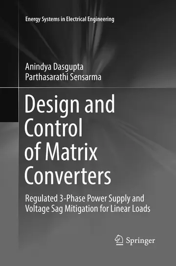 Cover of Design and Control of Matrix Converters