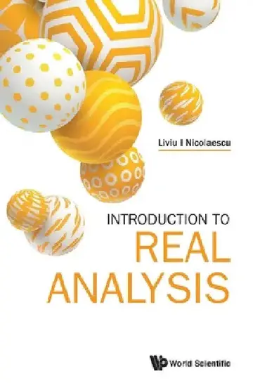 Cover of Introduction to Real Analysis